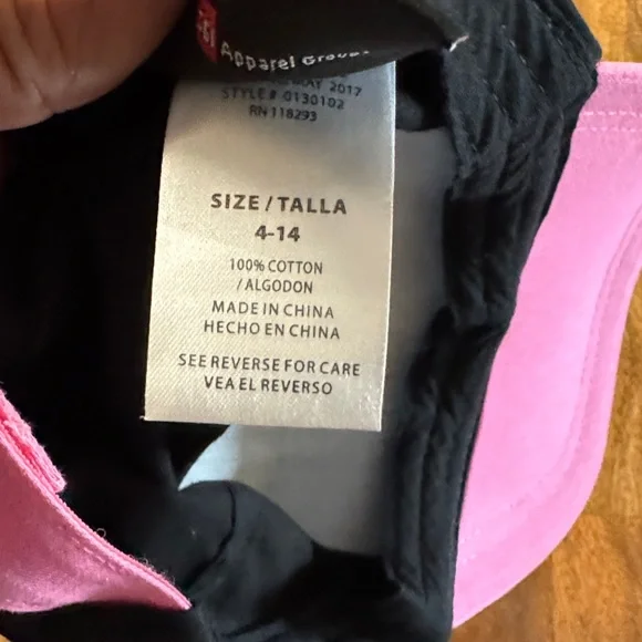 Harley-Davidson Black Cap with Pink Brim - Picture 5 of 5